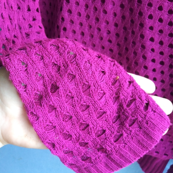 New Directions Women's Size XL Burgundy Sweater - Picture 5 of 6